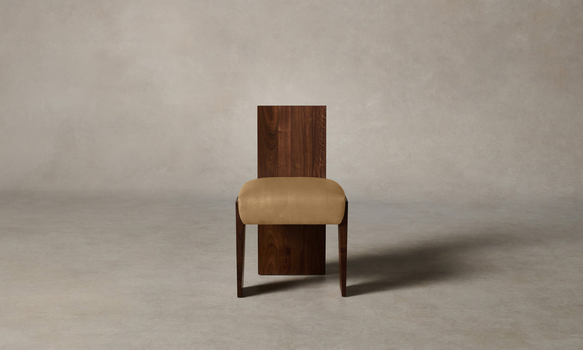 The Garrett Dining Chair - Nubuck Leather Rye