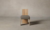 The Garrett Dining Chair - Performance Bouclé Morel