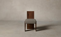 The Garrett Dining Chair - Performance Bouclé Morel