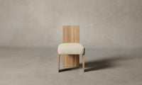 The Garrett Dining Chair - Performance Linen Weave Prairie