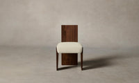 The Garrett Dining Chair - Performance Linen Weave Prairie