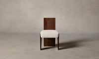 The Garrett Dining Chair - Performance Linen Weave Flour