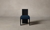 The Garrett Dining Chair - Performance Linen Weave Bay