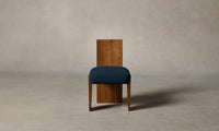 The Garrett Dining Chair - Performance Linen Weave Bay