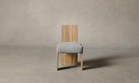 The Garrett Dining Chair - Performance Textured Tweed Dove