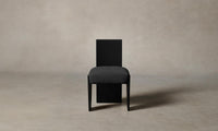 The Garrett Dining Chair - Performance Tweed Char