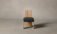 The Garrett Dining Chair - Performance Tweed Char