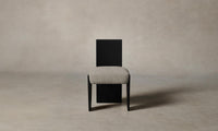 The Garrett Dining Chair - Performance Tweed Oatmeal