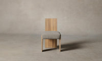 The Garrett Dining Chair - Performance Tweed Oatmeal