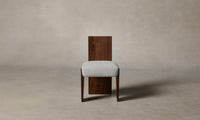 The Garrett Dining Chair - Performance Tweed Salt