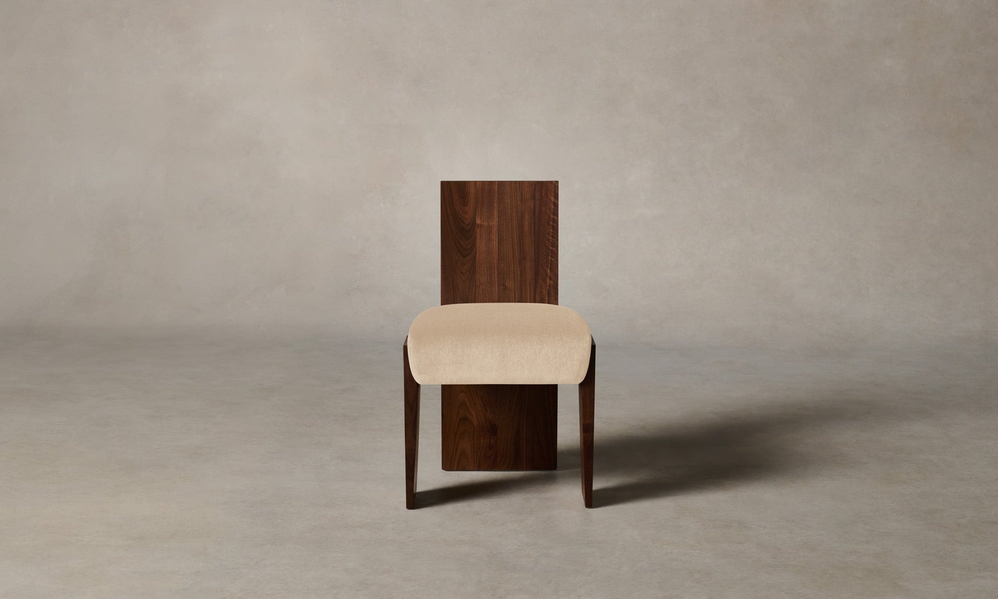 The Garrett Dining Chair - Performance Velvet Butter