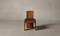 The Garrett Dining Chair - Performance Velvet Cider