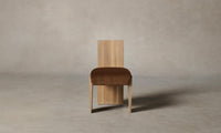 The Garrett Dining Chair - Performance Velvet Cider