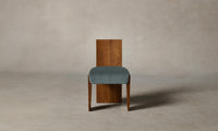 The Garrett Dining Chair - Performance Velvet Seafoam