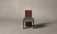 The Garrett Dining Chair - Performance Velvet Seafoam