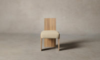 The Garrett Dining Chair - Performance Woven Chenille Desert