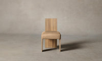 The Garrett Dining Chair - Tuscan Leather Camel