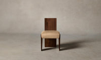 The Garrett Dining Chair - Tuscan Leather Camel