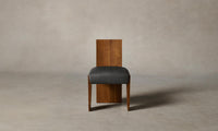 The Garrett Dining Chair - Tuscan Leather Seal