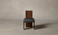 The Garrett Dining Chair - Tuscan Leather Seal