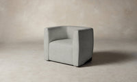 The Henri Swivel Chair - Merino Heather Grey