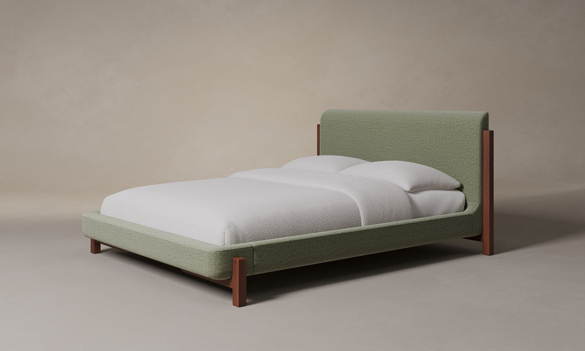 The Irene Bed - Heritage Belgian Linen Thyme