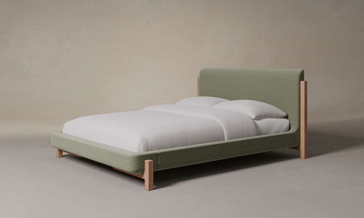 The Irene Bed - Heritage Belgian Linen Thyme