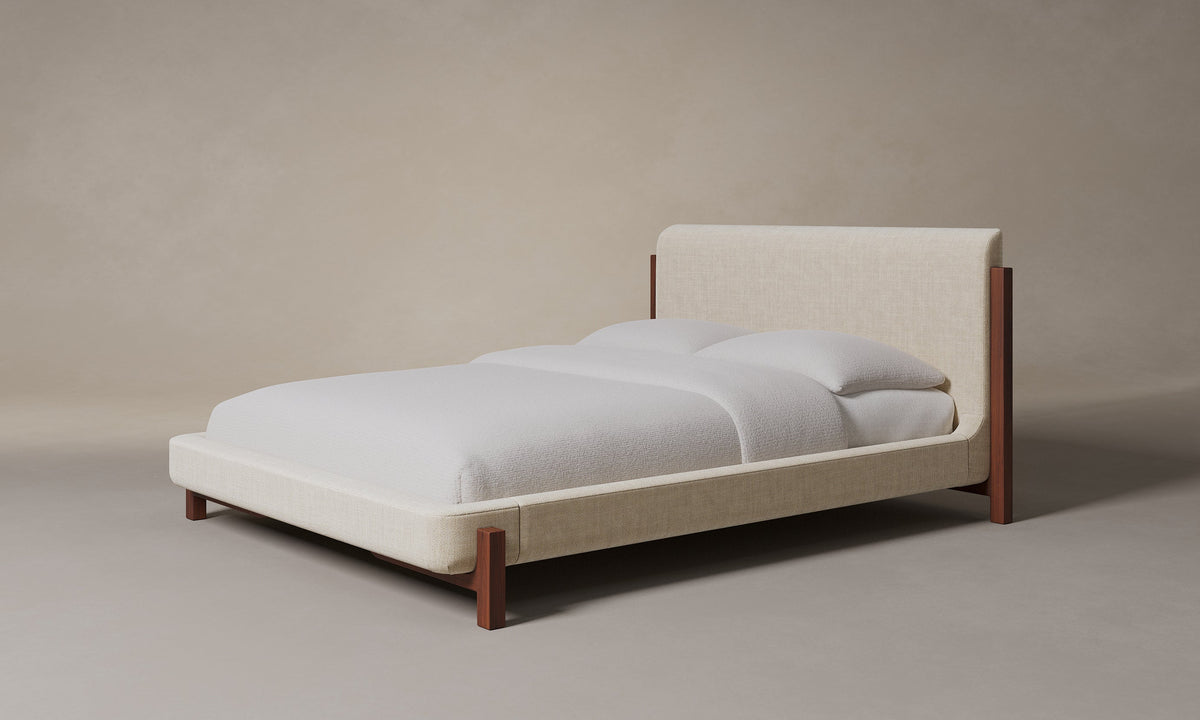 The Irene Bed - Performance Textural Weave Savanna