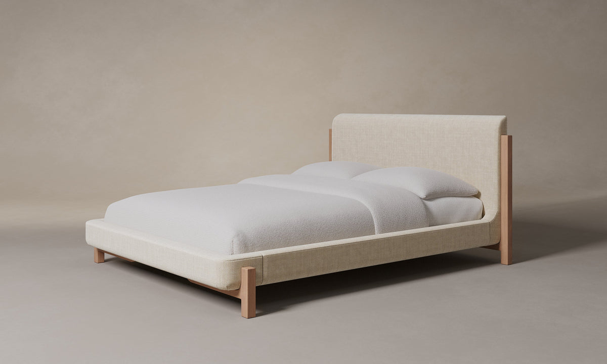 The Irene Bed - Performance Textural Weave Savanna