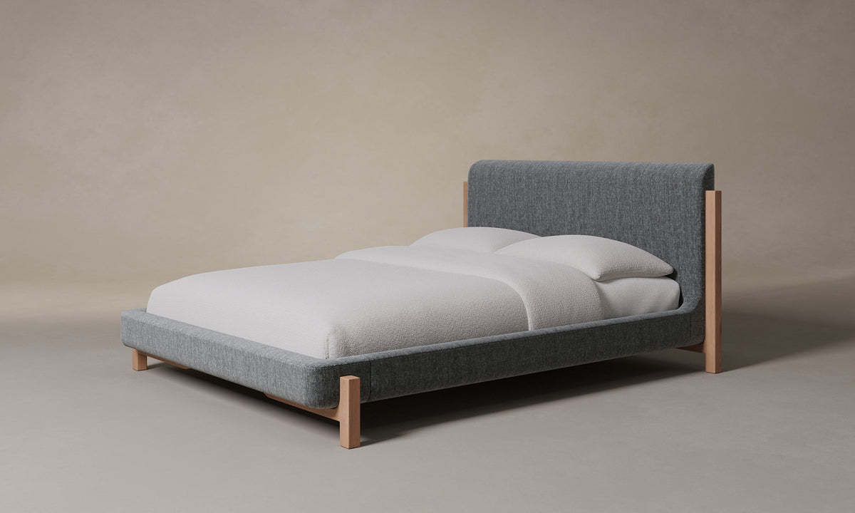 The Irene Bed - Performance Tweed Smoke