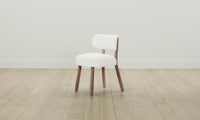 The Jane Dining Chair - Belgian Linen Egret