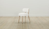 The Jane Dining Chair - Belgian Linen Egret