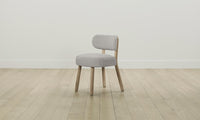 The Jane Dining Chair - Italian Bouclé Fossil