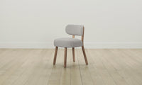 The Jane Dining Chair - Italian Bouclé Fossil