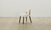 The Jane Dining Chair - Italian Bouclé White