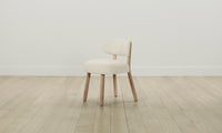 The Jane Dining Chair - Italian Bouclé White