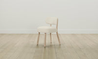 The Jane Dining Chair - Italian Bouclé White