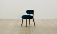 The Jane Dining Chair - Mohair Admiral