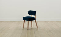 The Jane Dining Chair - Mohair Admiral