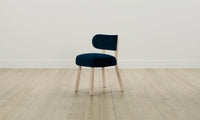 The Jane Dining Chair - Mohair Admiral