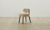 The Jane Dining Chair - Mohair Almond