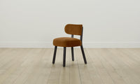 The Jane Dining Chair - Mohair Brown Sugar