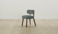 The Jane Dining Chair - Mohair Fog