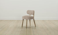 The Jane Dining Chair - Nubuck Leather Fawn