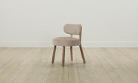 The Jane Dining Chair - Nubuck Leather Fawn