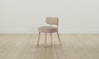 The Jane Dining Chair - Nubuck Leather Fawn