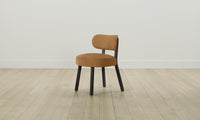 The Jane Dining Chair - Nubuck Leather Saddle