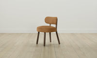 The Jane Dining Chair - Nubuck Leather Saddle