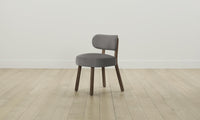 The Jane Dining Chair - Pebbled Leather Ash