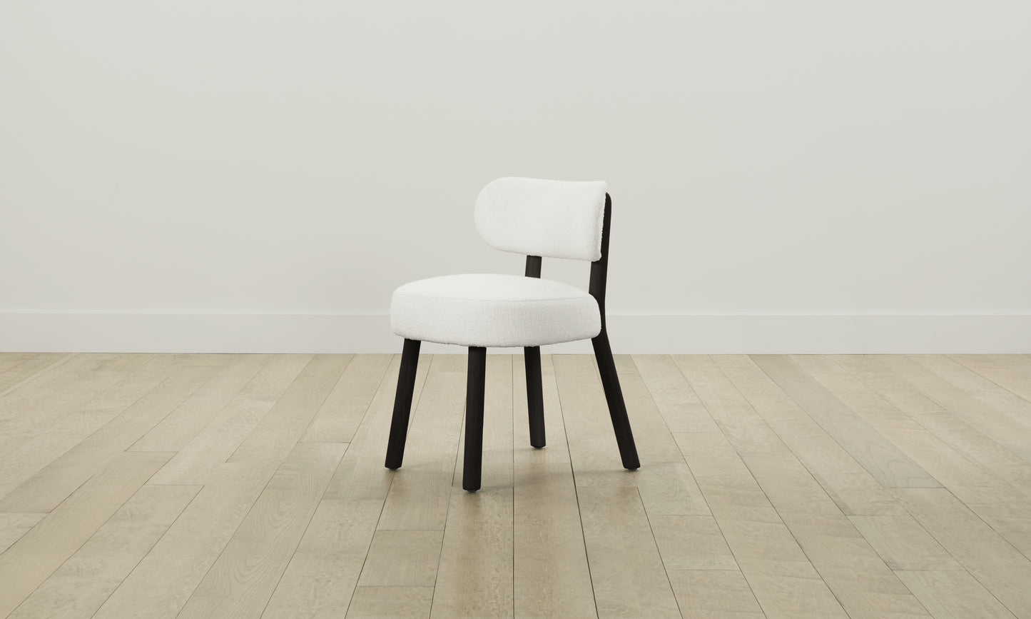 The Jane Dining Chair - Performance Bouclé Polar